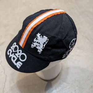 Cycling Cap 2020 Seattle Fuel Coffee Balck Orange
